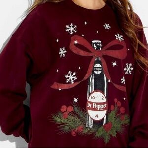Dr Pepper Holiday Sweatshirt